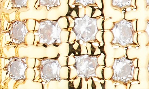 Shop Nordstrom Rack Demi Fine Cubic Zirconia Stud Earrings In Clear- Gold