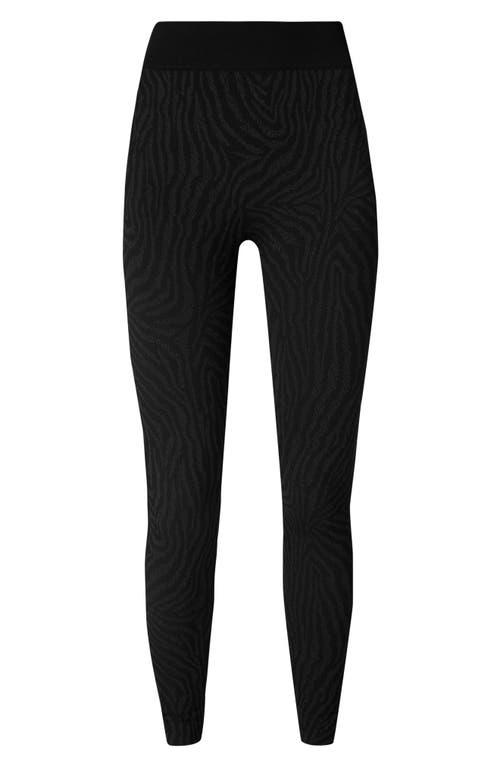 SWEATY BETTY SWEATY BETTY ANIMAL JACQUARD BASE LAYER LEGGINGS 