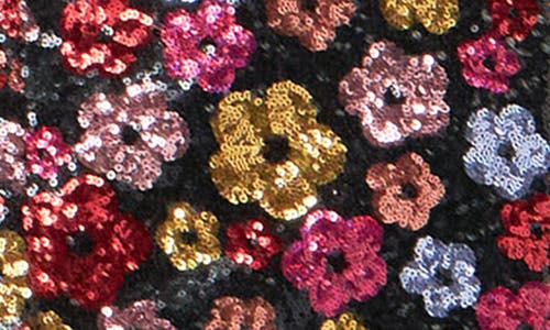 ENDLESS ROSE ENDLESS ROSE FLORAL SEQUIN STRAPLESS MINIDRESS
