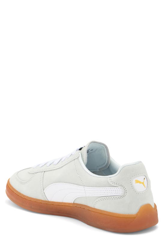 Shop Puma Super Team Suede Sneaker In Blue Skies- White-gum