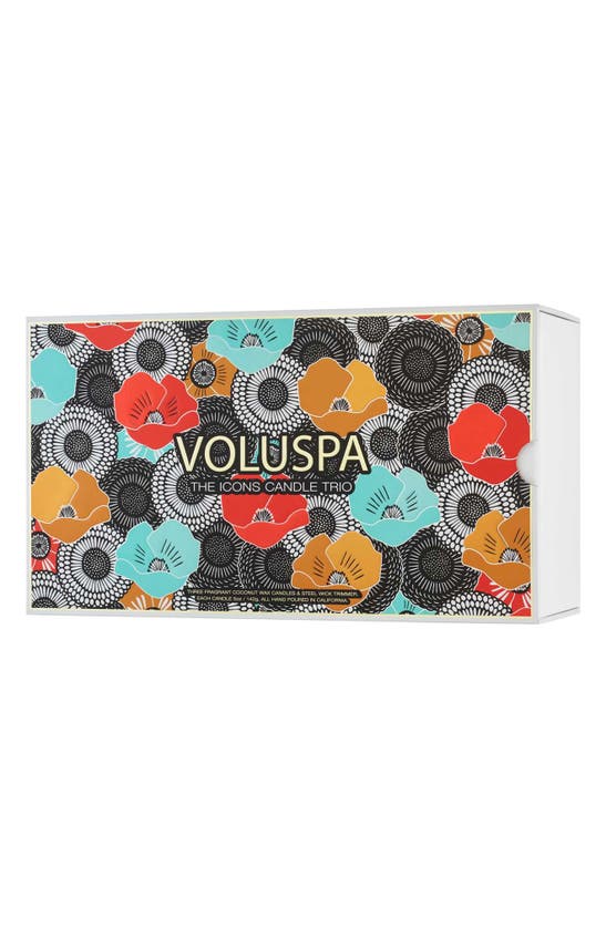 Shop Voluspa Xxv Anniversary Candle Gift Set, One Size oz In Blue Multi