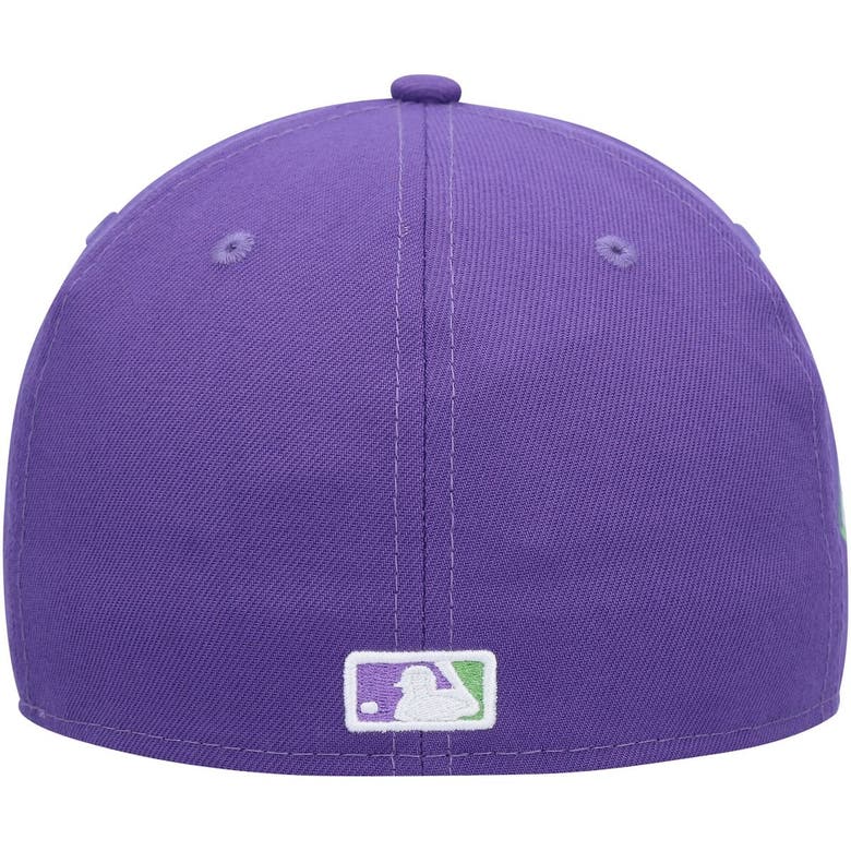 New Era Purple Houston Astros Lime Side Patch 59fifty Fitted Hat | ModeSens