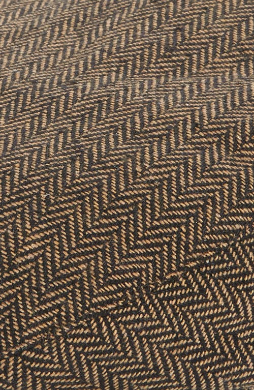 Shop Brixton Herringbone Driving Cap In Brown/khaki