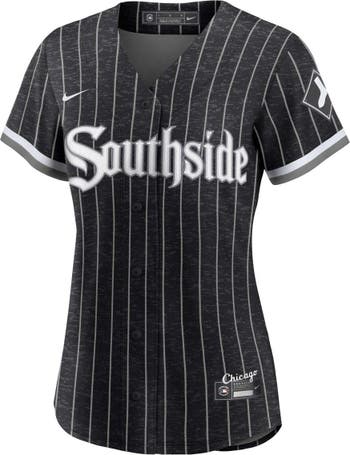 Nike Youth Tim Anderson Chicago White Sox Black City Connect Replica Jersey