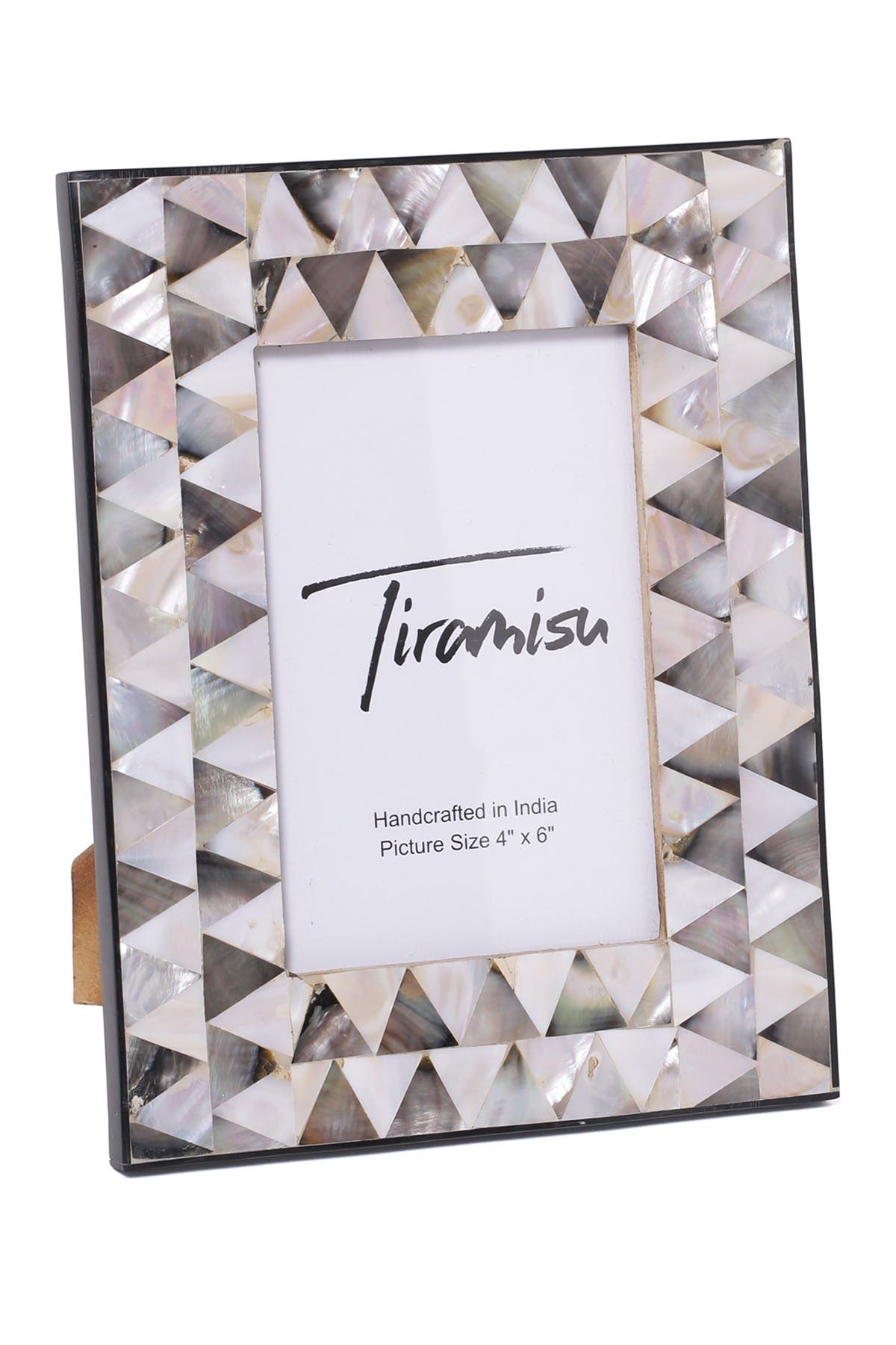 Tiramisu Mother-of-pearl Picture Frame In White