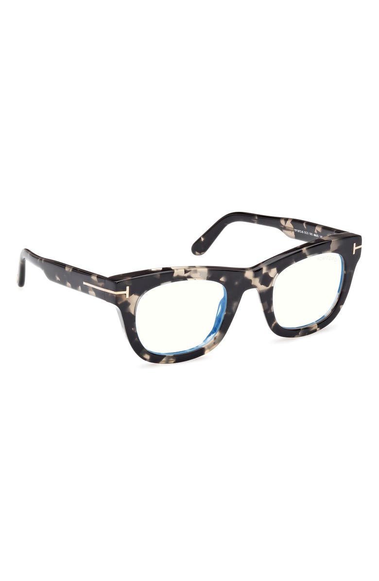 TOM FORD 48mm Square Blue Light Blocking Glasses Nordstrom