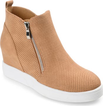 Wide width discount wedge sneakers