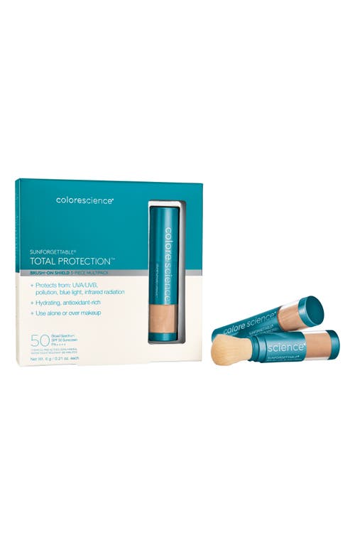 Sunforegettable Total Protection Brush-On Sunscreen SPF 50 in Tan
