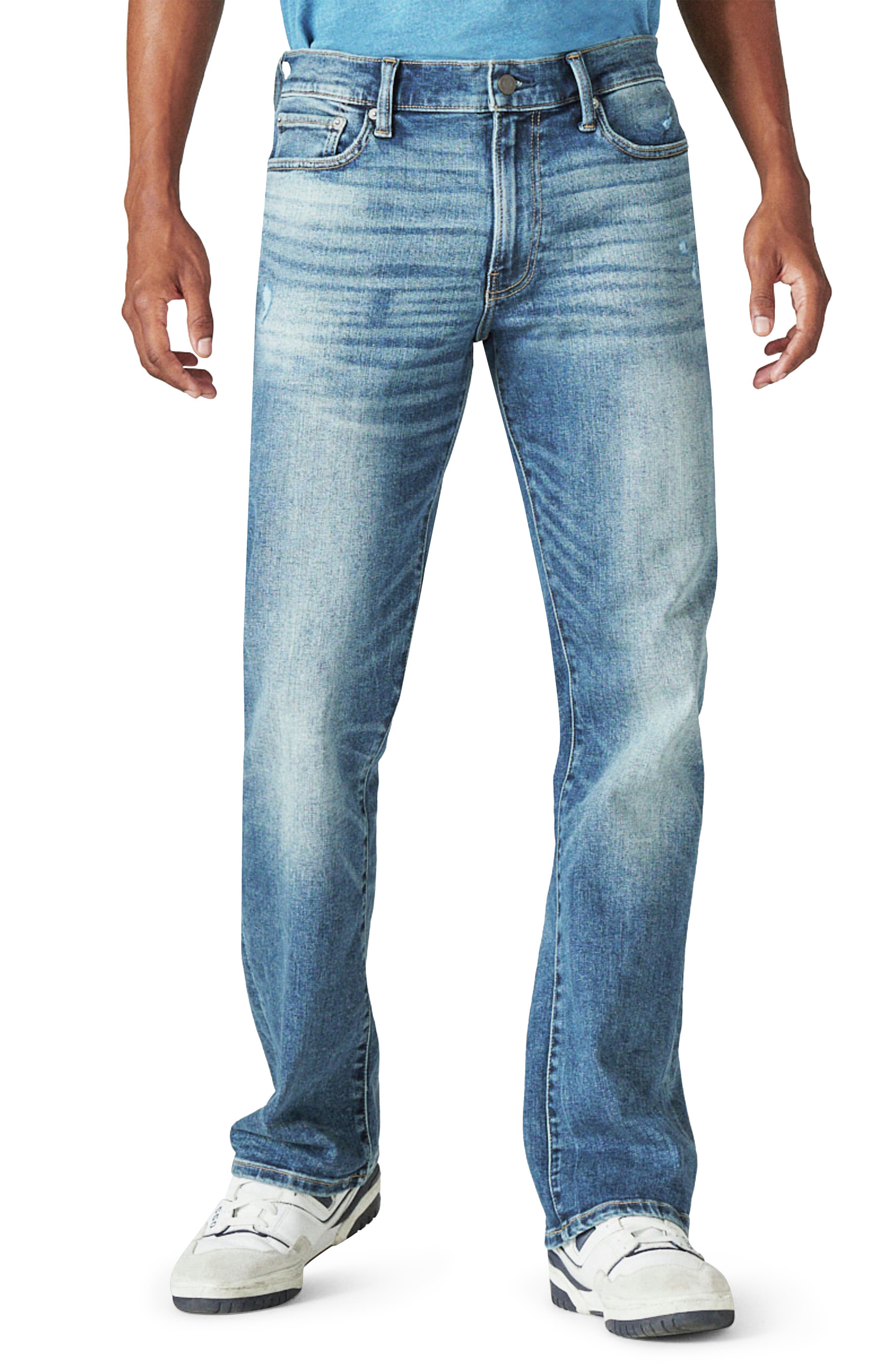 guess bootleg jeans mens