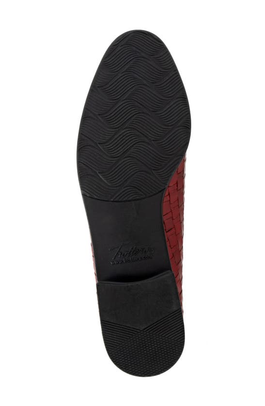 Trotters Liz Slip-on Loafer In Red Calfsk