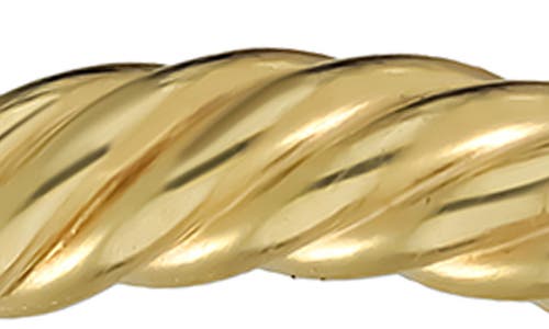 BONY LEVY BONY LEVY 14K GOLD TEXTURE SWIRL HOOP EARRINGS