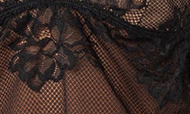 Shop Edikted Jasmine Sheer Lace Camisole In Black