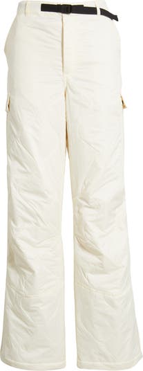 Alpine Slopes Quilted Wide Leg Cargo Pants