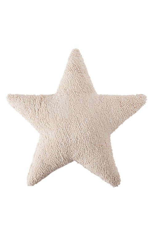 Lorena Canals Star Cushion in Beige at Nordstrom