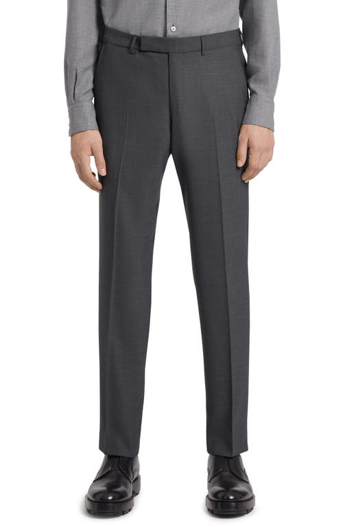 ZEGNA High Performance Wool Trousers Grey at Nordstrom, Us