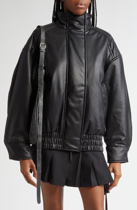 Women's Acne Studios Leather & Faux Leather Jackets | Nordstrom