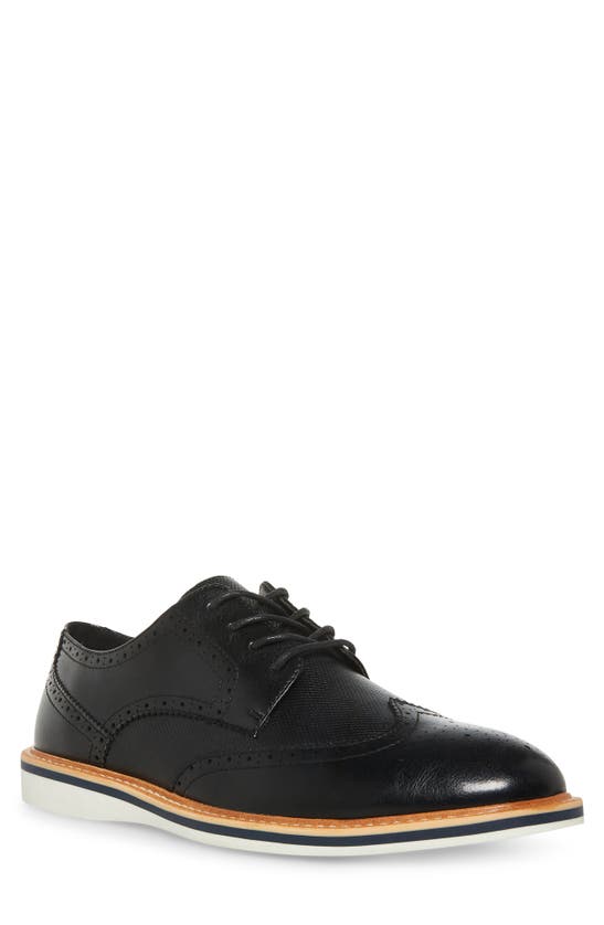 Madden Vottoe Casual Wingtip Derby In Black
