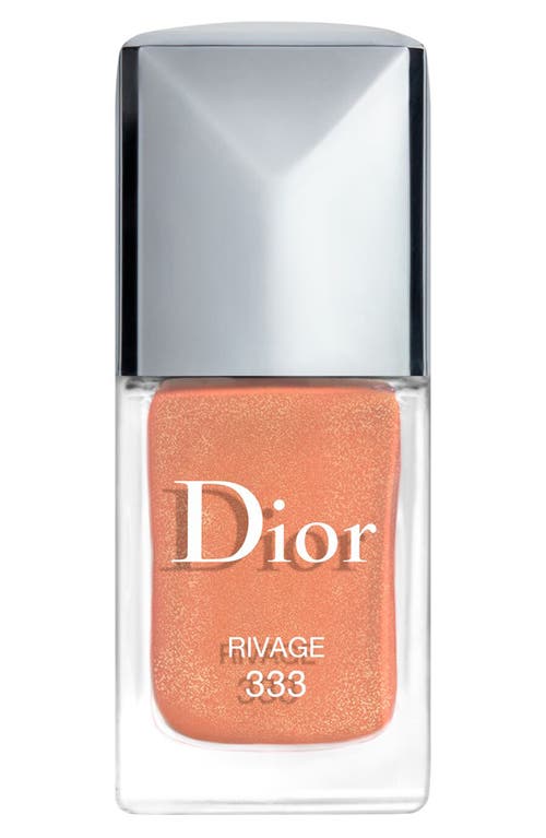 DIOR Vernis Gel Shine & Long Wear Nail Lacquer in 333 Rivage