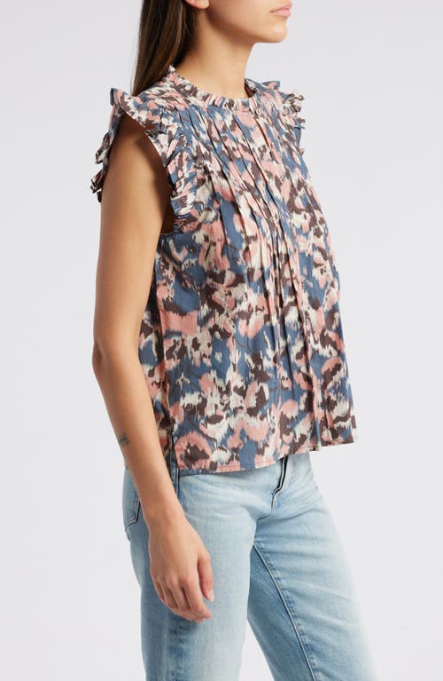 Shop Cleobella Maritza Print Pleated Top In Le Jules Print