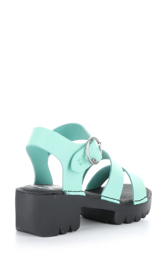 Shop Fly London Egly Piatform Sandal In 002 Spearmint