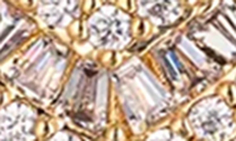 Eye Candy Los Angeles Pavé Cubic Zirconia Heart & Frog Prince Drop Earrings In Gold