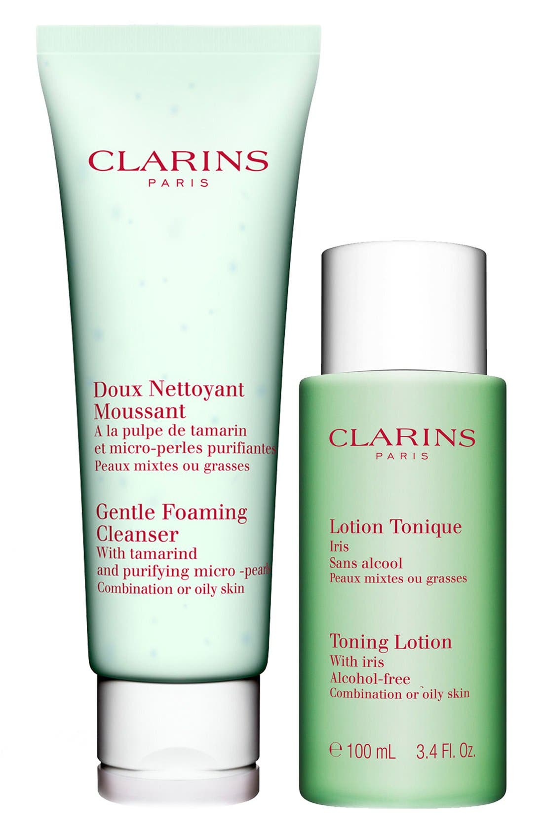 clarins duo cleanser and toner