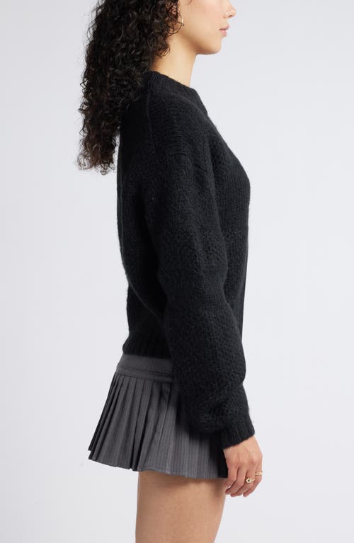 Bp. Textured Relaxed Sweater In Black
