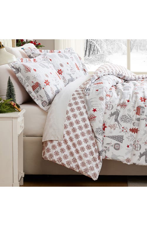 Southshore Fine Linens Holly Jolly Jane Oversize Holiday Comforter Set In Holly Jolly Lane