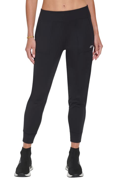 DKNY Women's Tummy Control Workout Yoga Leggings, Black, Large : :  Clothing, Shoes & Accessories