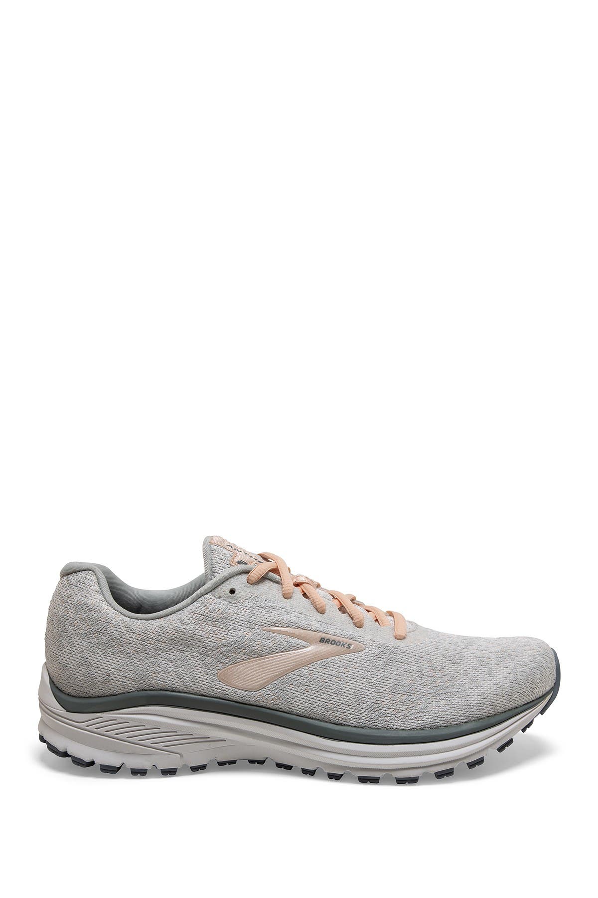 M Brooks Anthem 2 White//Grey//Peach 9 B