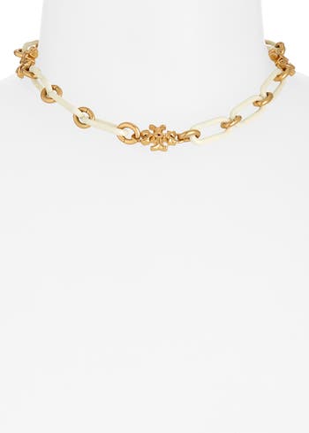 Tory burch miller discount double-t station necklace