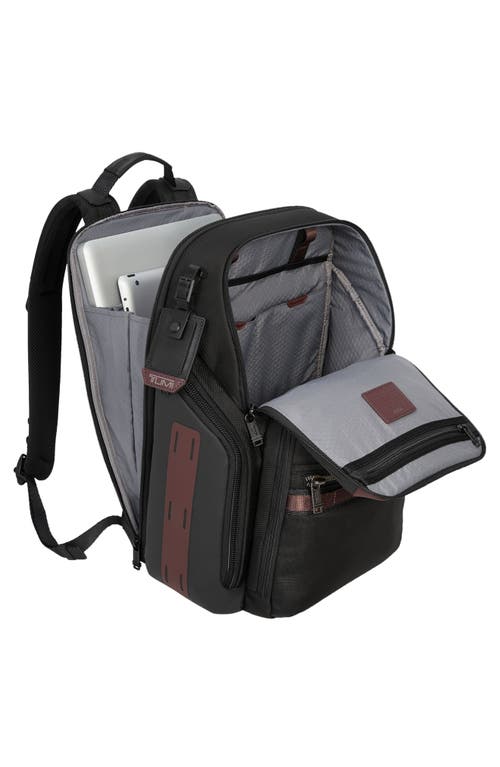 Shop Tumi Search Nylon Backpack In Oxblood