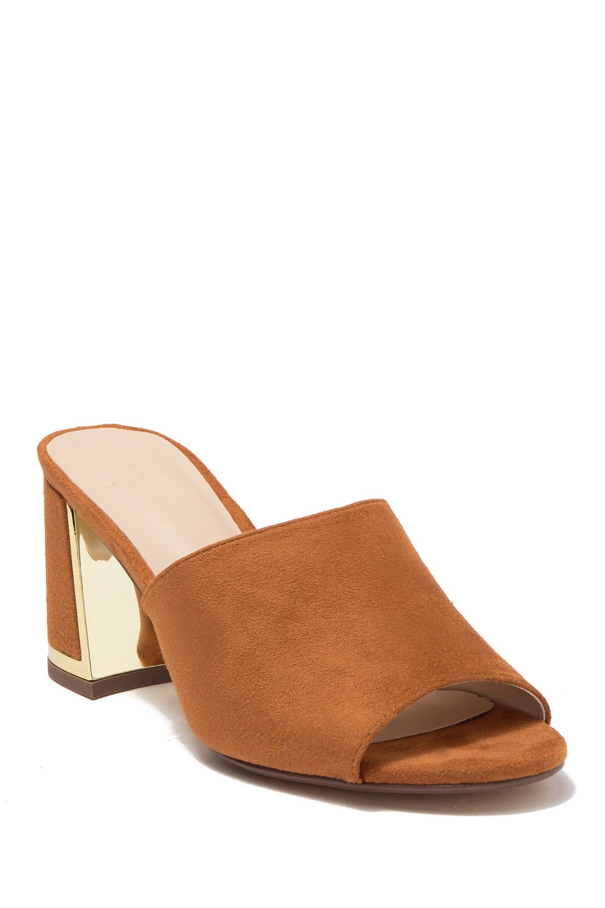 block heel mule sandals