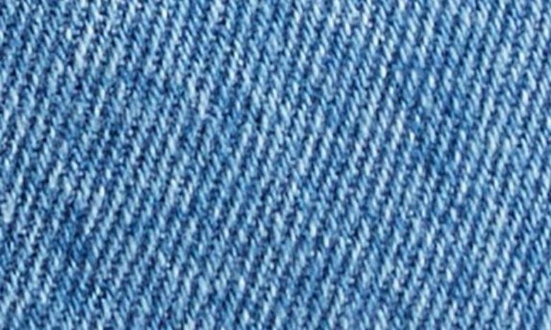 Shop Wales Bonner Eternity Baggy Lace Trim Jeans In Light Blue