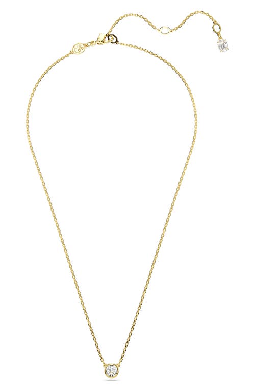 Shop Swarovski Imber Crystal Pendant Necklace In Gold