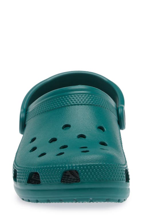 Shop Crocs Classic Clog In Emerald