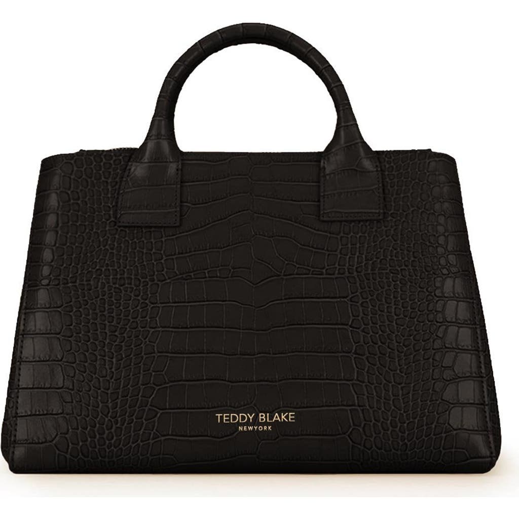 Teddy Blake Bella Croco 15" In Black&red