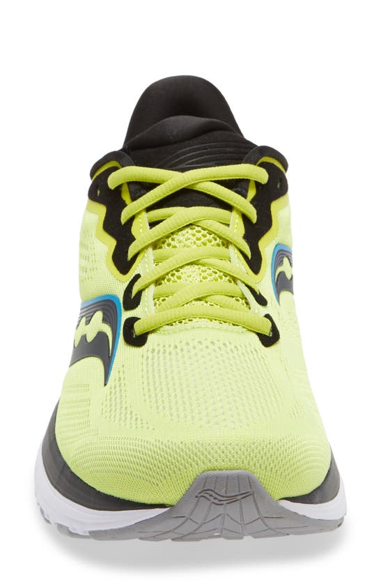 Saucony Ride 14 Running Shoe In Citrus/ Black