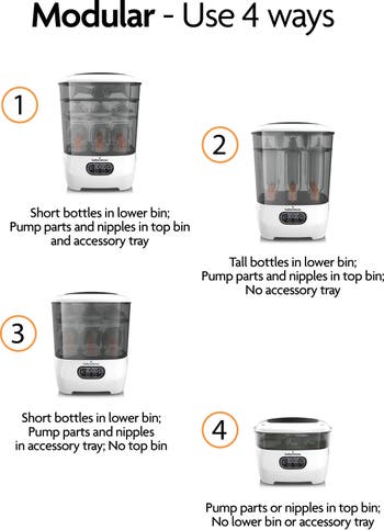 Baby brezza discount sterilizer pump parts