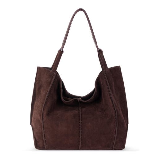 Shop The Sak Los Feliz Large Tote Bag In Mahogany Suede