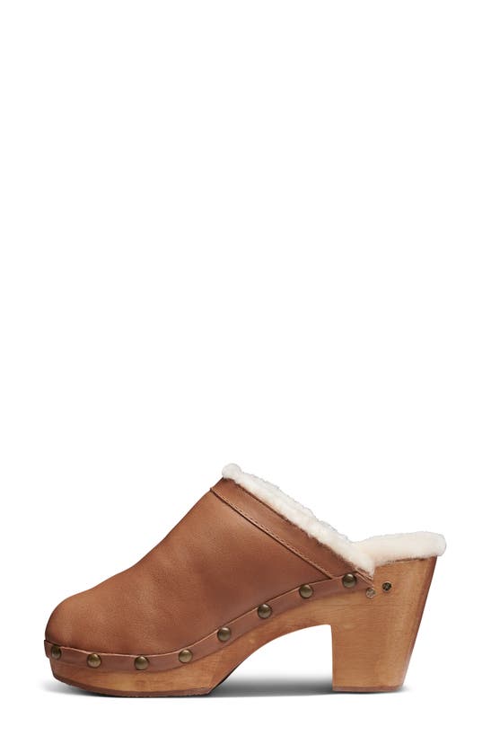 BEEK WOODPECKER GENUINE SHEARLING CLOG