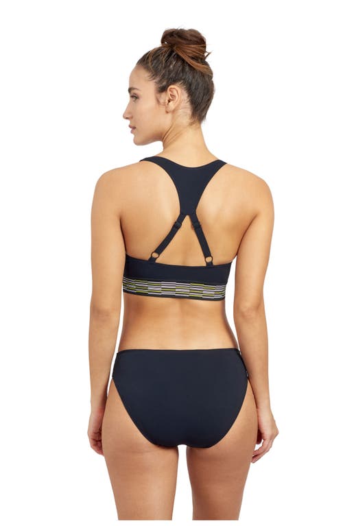 Free Sport by Gottex Sprint Solid D cup bra swim top Black at Nordstrom,
