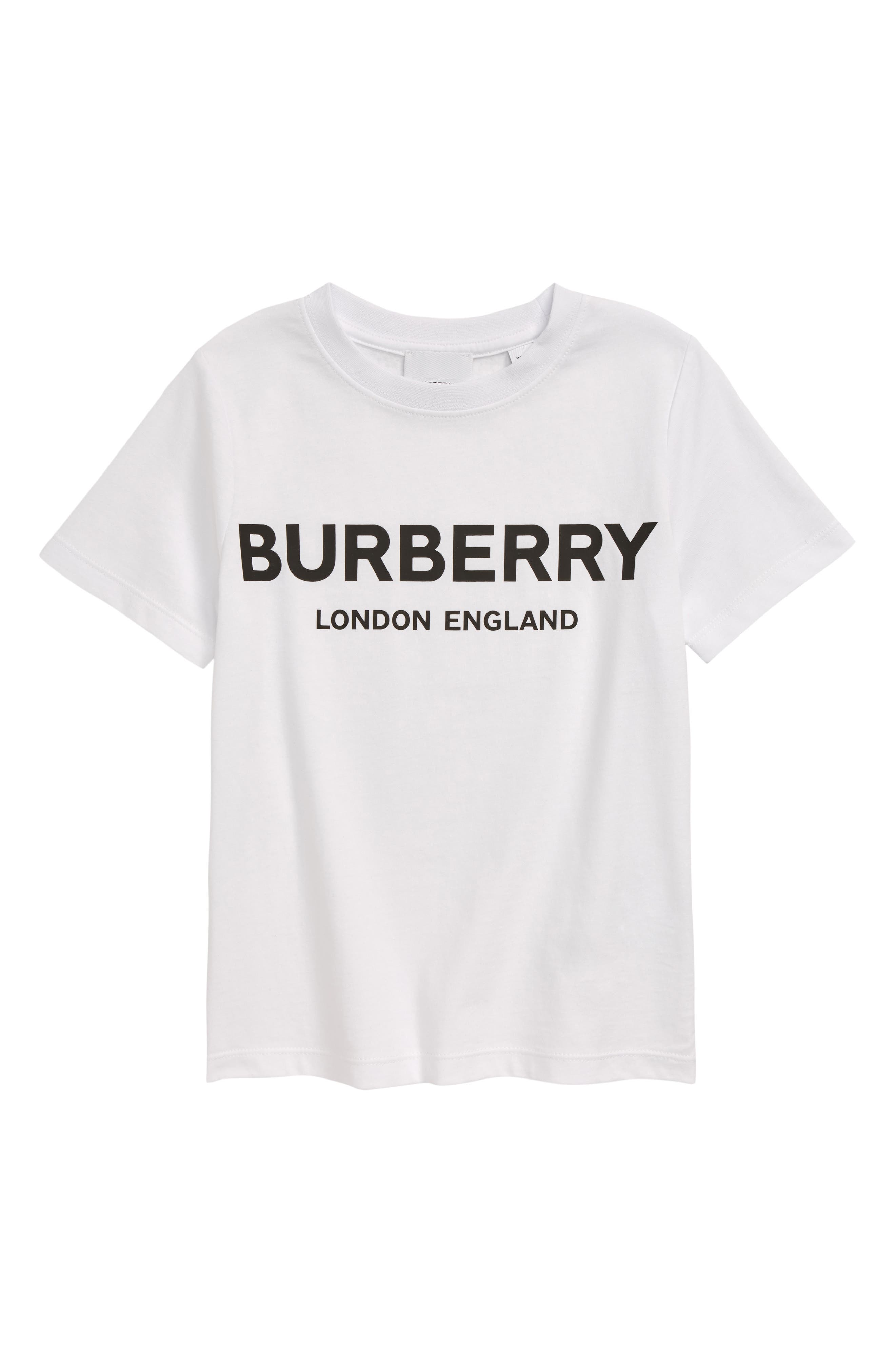 burberry shirt kids grey