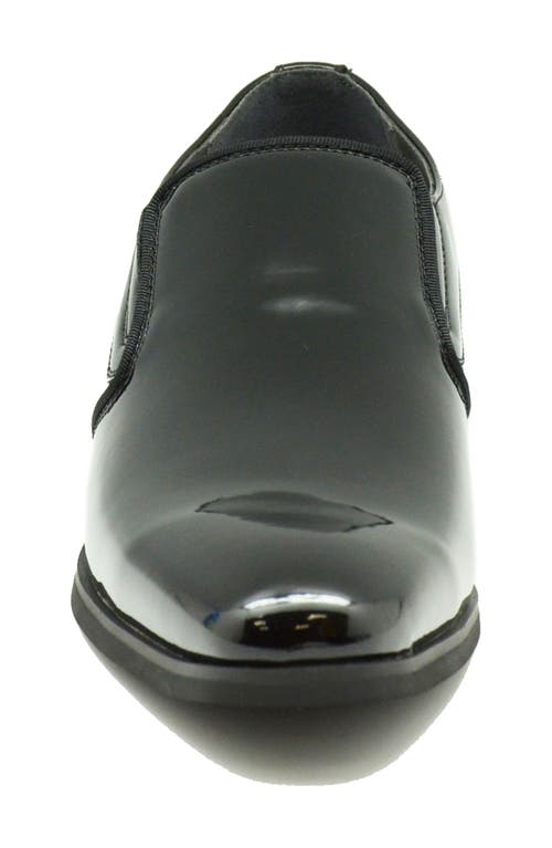La Milano Bart Patent Loafer In Black