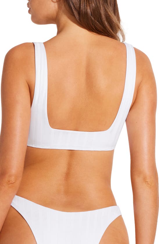 Shop Vitamin A Mika Bralette Bikini Top In White