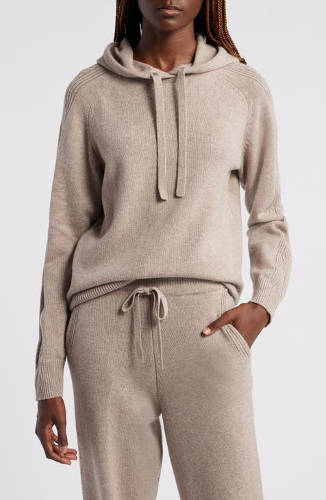 Cashmere hoodies womens hotsell