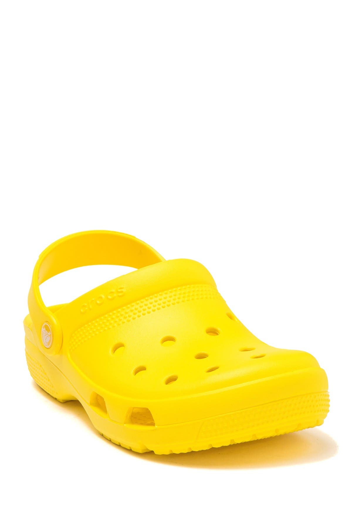 crocs yellow slides
