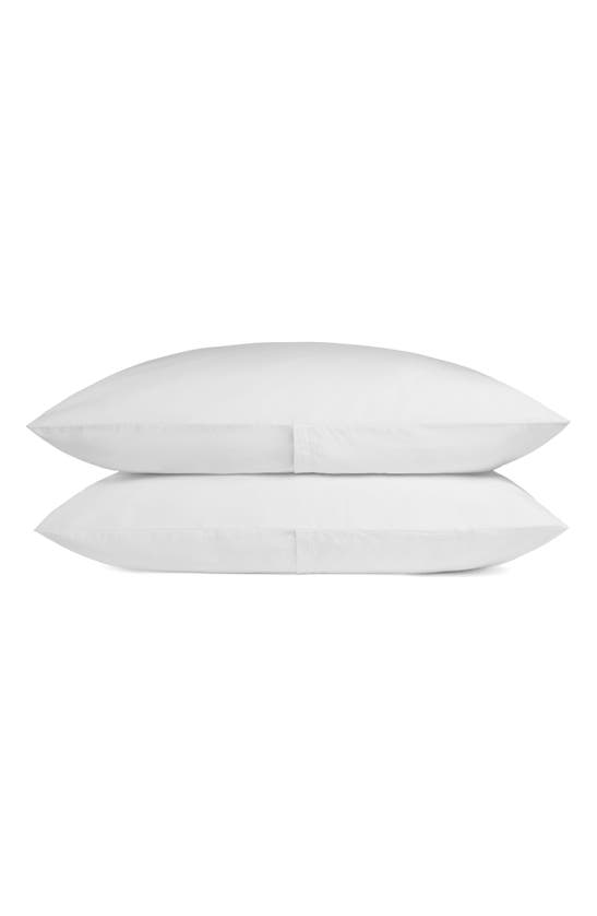 Parachute Set Of 2 Brushed Cotton Pillowcases In White