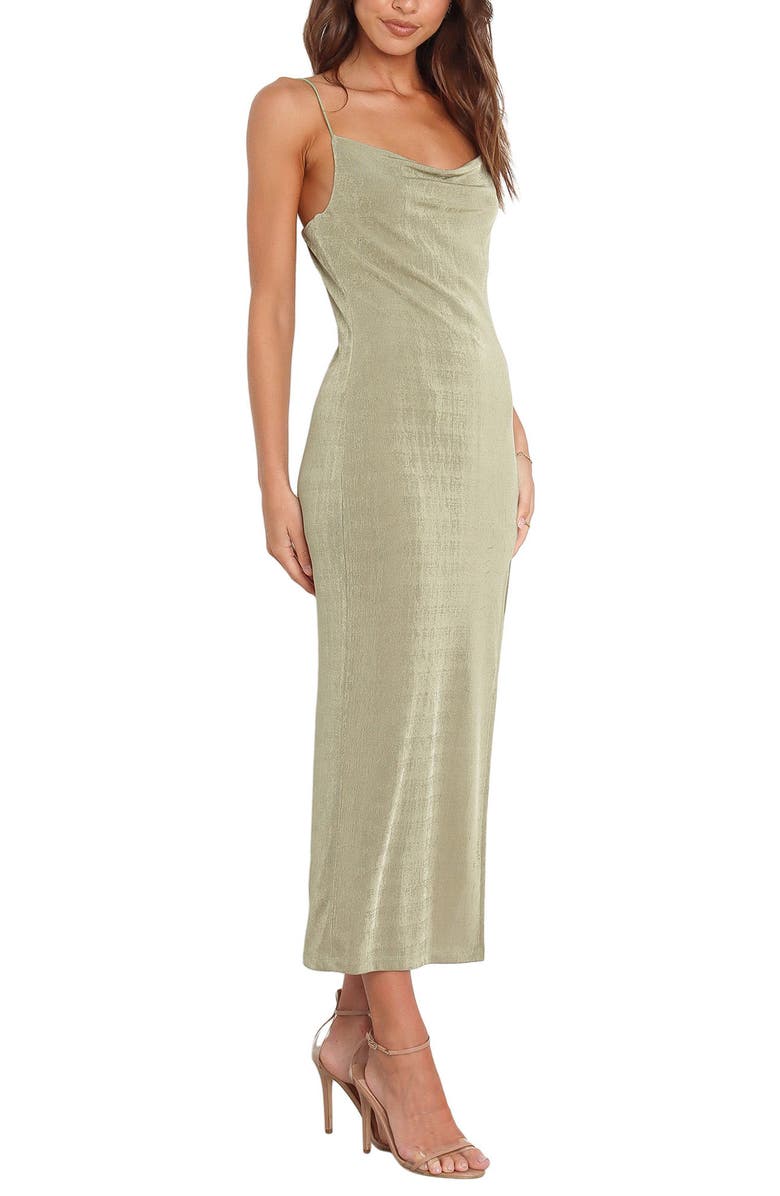 Petal & Pup Diani Cowl Neck Midi Slipdress Nordstrom