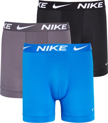 Nike Dri-FIT Essential Micro 3 pack long boxer brief in red white blue S M L